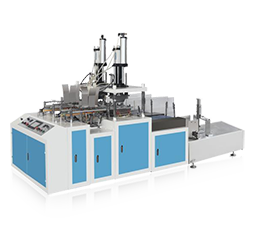 Fully automatic intelligent paper lunch box forming machine